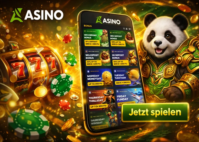 Asino Casino no Deposit Bonus Deutschland: Aktivierung, Regeln, Vorteile